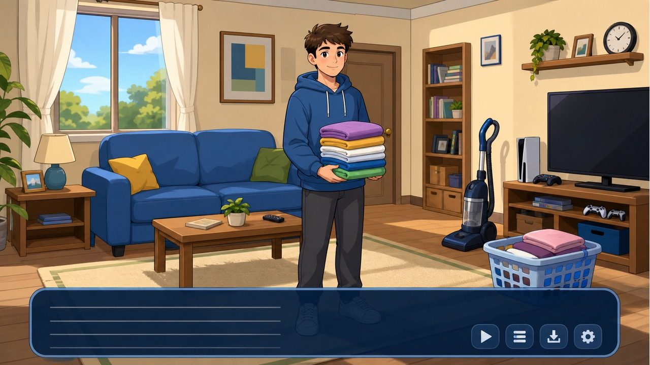 家务：HouseChores 支线内容 画面 3